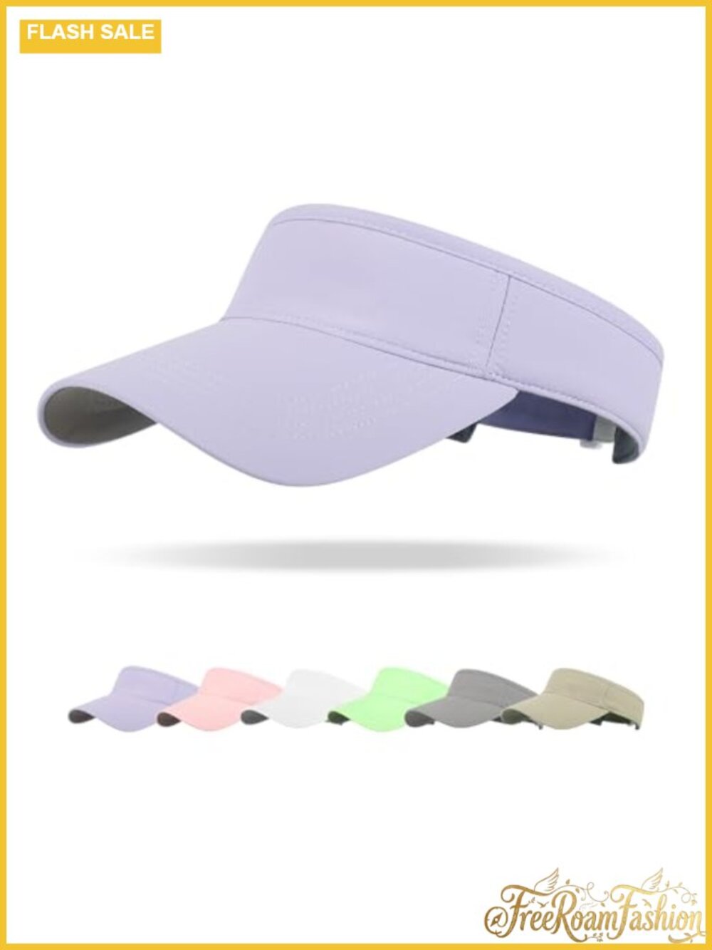 Adjustable Athletic Sun Visor Hat for Running Tennis Golf Quick-Drying